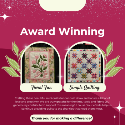 Award Winning Mini Quilts Auction