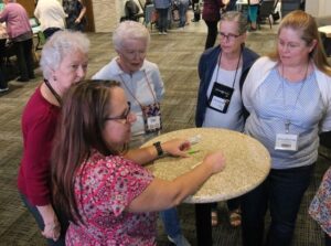 Education with Lorrie Gray at Quilters guild of Plano