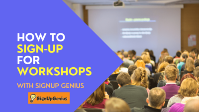 How To Sign-up for Workshops