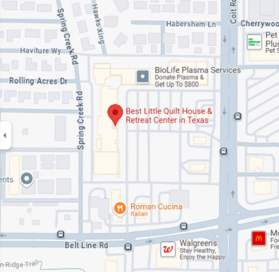 Retreat Center Map